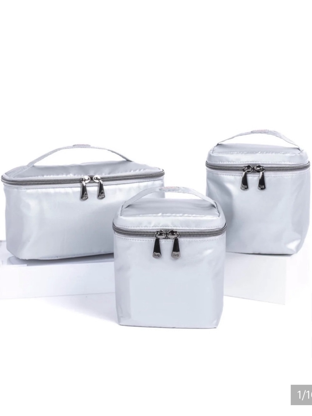Lug Dolly Short SE & Box Top 2pc Duo in Metallic Silver